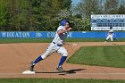 Baseball vs WPI  Wheaton College Baseball vs WPI. - Photo By: KEITH NORDSTROM : Wheaton, baseball
